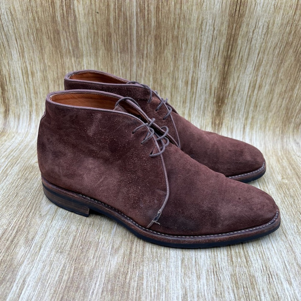 Christian Kimber x Eidos Chukka Boots Men's Size 9 Brown Suede Made in Spain